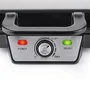 Tristar WF-2195 Gofrera para Gofres Belgas, 1000 W, 2 Gofres, Acero Inoxidable Negro